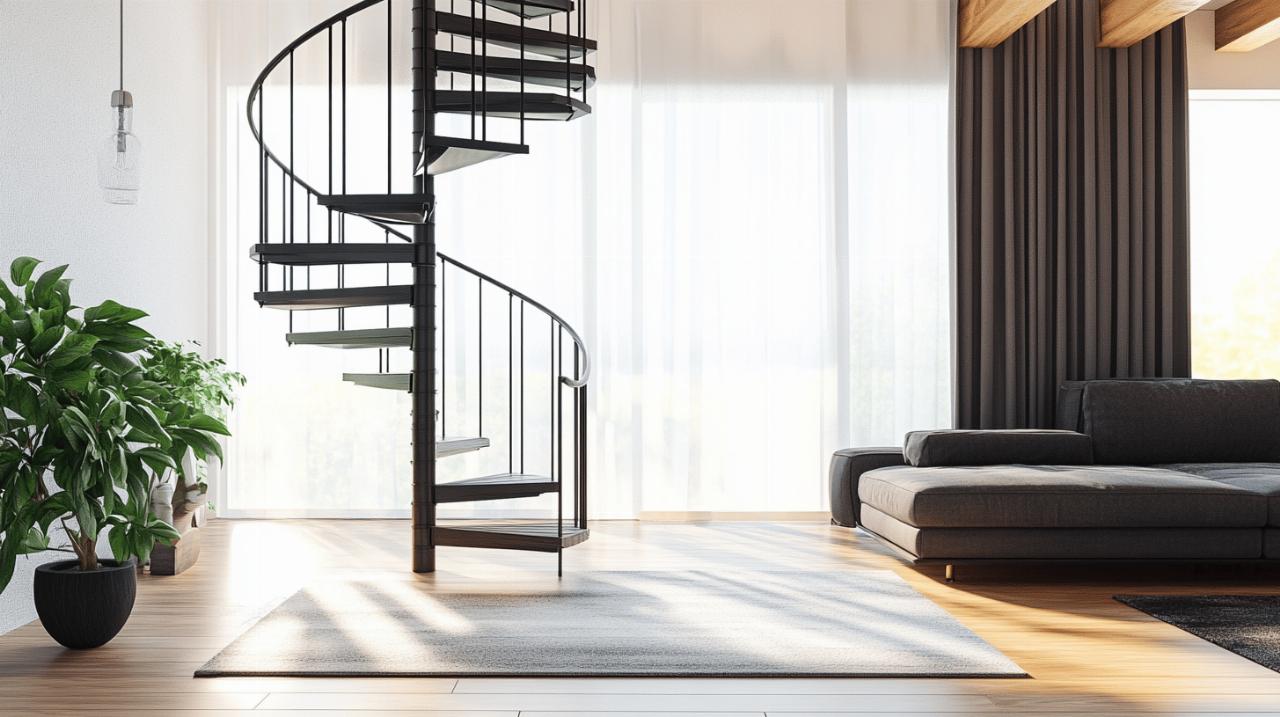 Cout et avantages d’un escalier helicoidal selon les materiaux