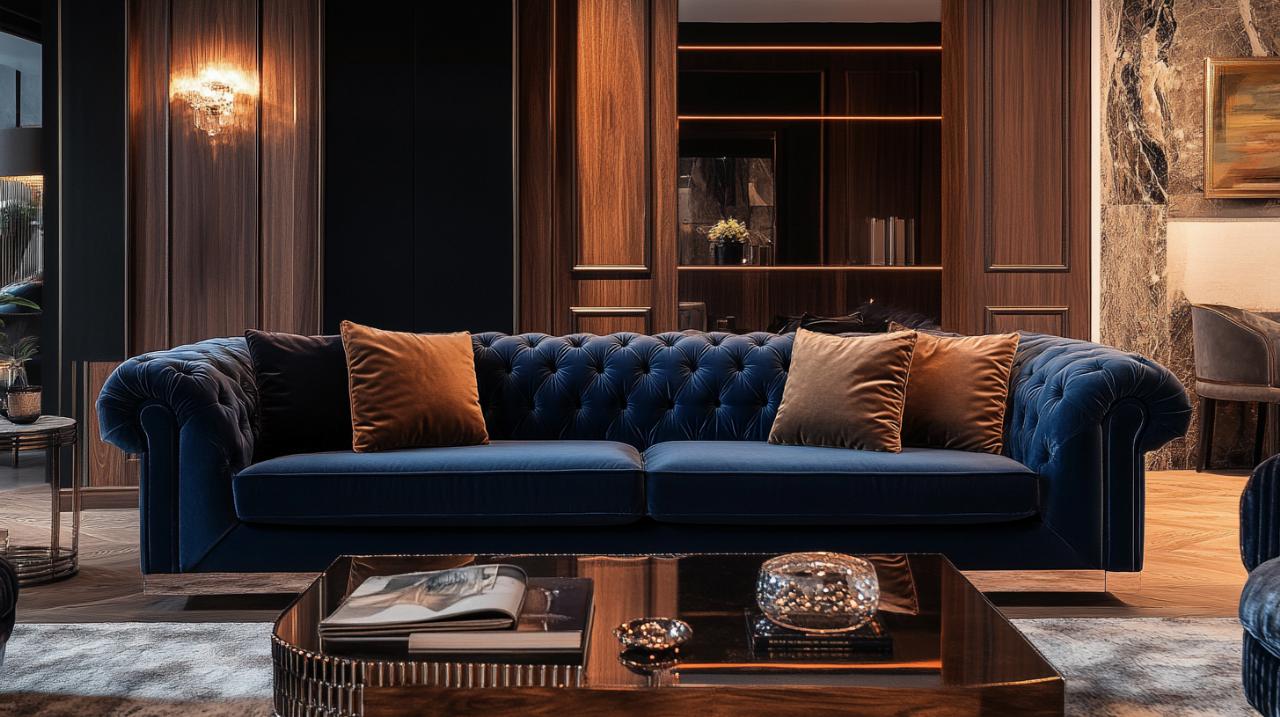 Pourquoi le canapé velours est l&rsquo;atout charme de votre salon