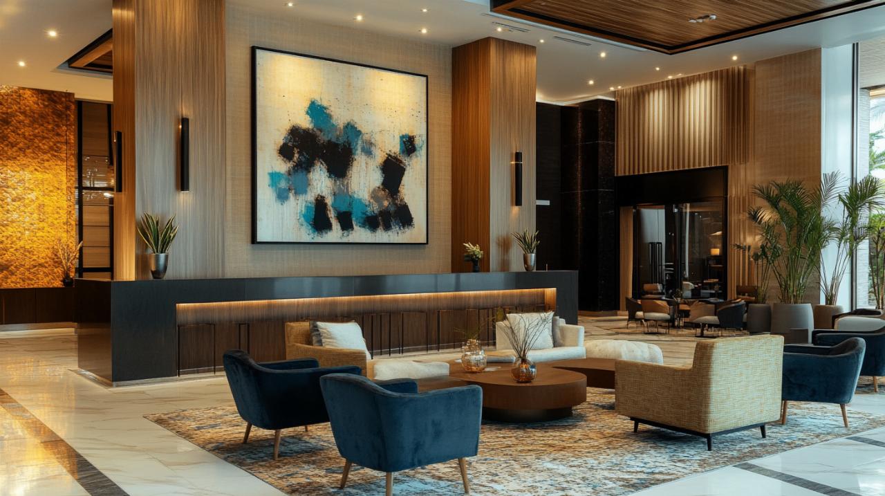 Optimiser l&rsquo;espace d&rsquo;accueil hôtelier avec du mobilier fonctionnel et esthétique